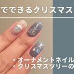 セリアでできるクリスマスネイルデザイン【冬ネイル】