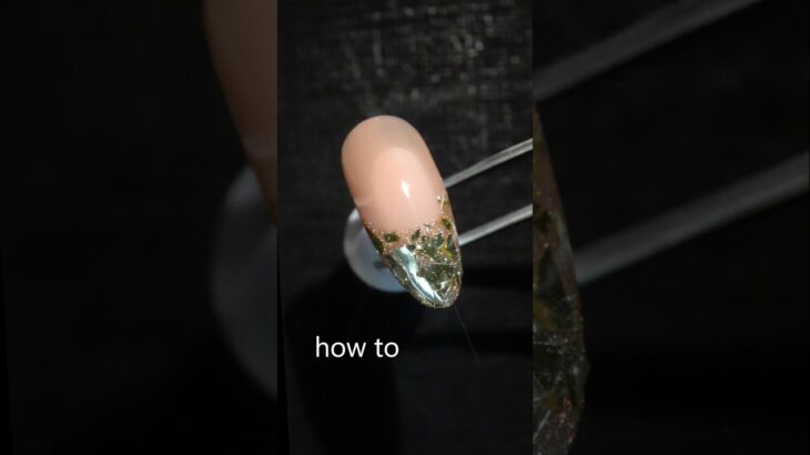 超・基本💎ガラスフレンチの作り方💅  #ジェルネイル #ネイルアート #フレンチネイル