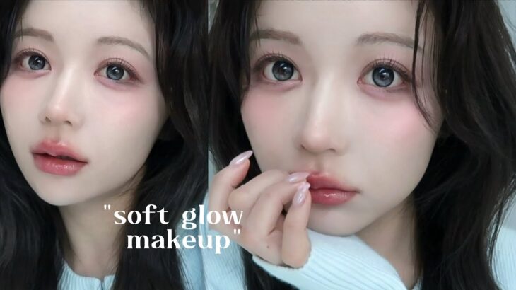 🩵冬の透明感メイク🩵 ナチュツヤ肌+ヨレないベースメイクHOW TO🥛