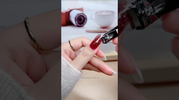 🍊semi-cured gel nail stickers #nails#nailstickers #gelnailsticker #shezaynailbar