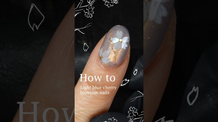 #春ネイル 桜のホログラム×マグネットネオイルで簡単に作れる🔰 #セルフネイル #セルフジェルネイル