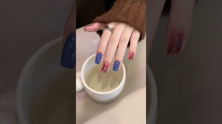 爪が「絵画」になった🖼️🖌️ 二度と同じ柄は作れない芸術ネイル