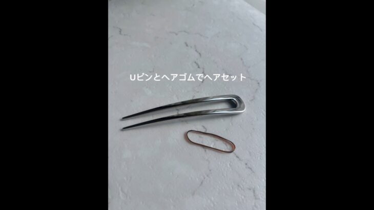 【5秒ヘアアレンジ】ヘアスティックを使ってみた【金アレ対応】