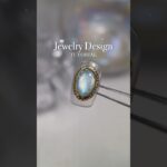 うるキラジュエリーデザイン🦋🩵　#shorts #nailtutorial #jewelrynails #cateyenails #gemstone #ジュエリーネイル #マグネットネイル