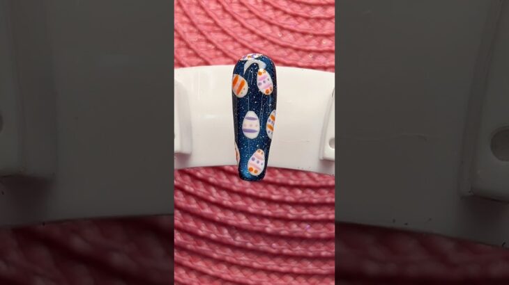 Design 5 of 20 Easter Designs @b@bornprettyofficialY414 Blue Diamond Cat Eye #nails #naildesign