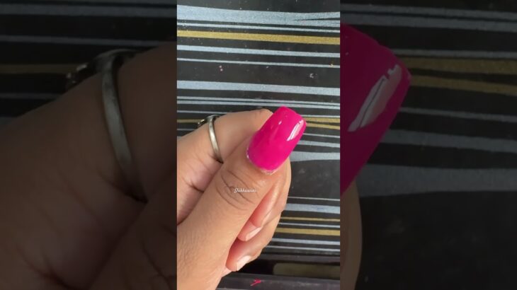 🌸✨🫶🏻ghar per nails design kaise kre #nailart #simplenails #nails #nailgelart #blingnails