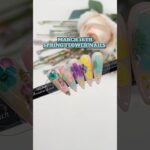 Beginners Nail Techs: Easy Encap Spring dried flower nails 🌸
