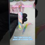 Pastel Marble Nail #nailart #nails #diynails #relatable #4urpage #fypシ゚