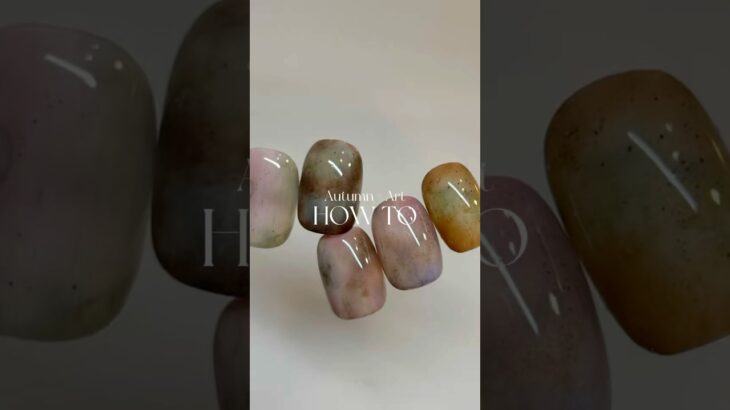 【パウダーで作るニュアンスデザイン🖼️】#nailart #ジェルネイル #shorts