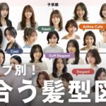 【2026完全保存版】垢抜けるには顔タイプで髪型を決めて✂️一番似合う髪型＆ヘアアレンジをご紹介！