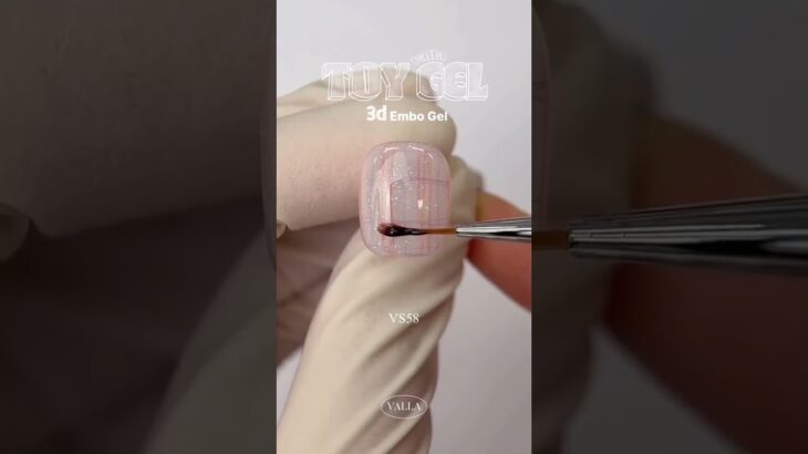 POV: You turned your nails into a 3D cupcake 🧁 ❤️
