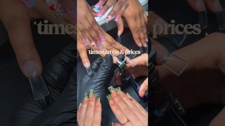 $200 nails day ! #nailart #nailday #ducknails #nailtutorial #ytshorts #anime