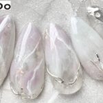 ふんわり儚いパープルニュアンスネイル🪽🫧