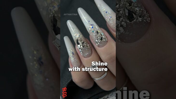 Nail Inspiration: Sparkle & Shine 🌟 #nails #nailtutorial #nailart