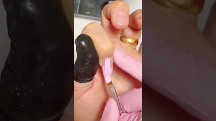 Spring time simple design 🩷 #selfnails #nails #gelnaildesign #nailart #shiningnails #nailtech #ネイル