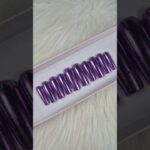 Introducing My First Chrome Option For My Press On Nail Business! 💜💅