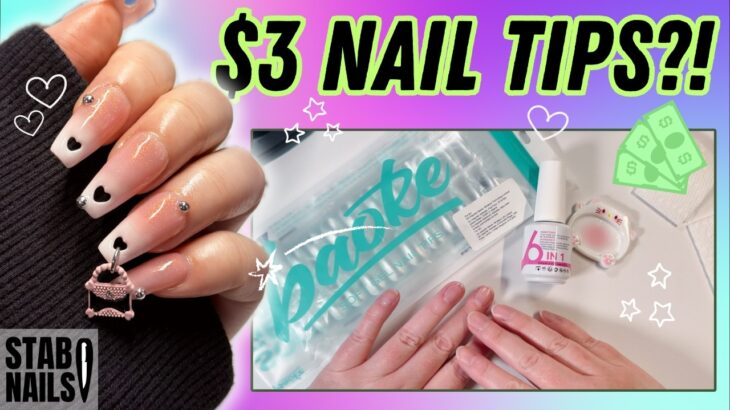 $3 Nail Tips…Are They Actually Good?!