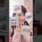 迷う人続出🌸桜ネイル4デザイン あなたはどれ？