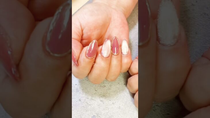 4 simple and easy nail ideas! #selfnails #nails #gelnaildesign #nailart #shiningnails #simplenails