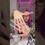 vials at home nail salon: let’s paint my nails & do nail art together💅🏻💚 part 1