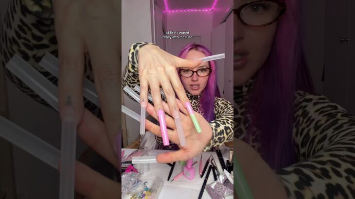 vials at home nail salon: let’s paint my nails & do nail art together💅🏻💚 part 1