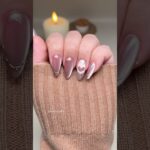 Nude Heart Nail Design 💅link in bio