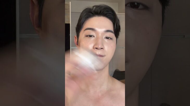 冬のナチュラルメンズメイク