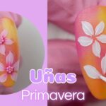 Uñas para la Primavera con Flores 💅🏼✨ Nail Art