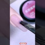 Nail Tips💅 The Builder gel on nail tips  #nails #nailgelart #nailart