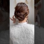 ねじるだけのまとめ髪🌼🫧