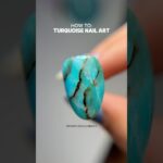 NEED IT IN EVERY SET OMG 🩵discount code PRETTYBYBRIT #turquoise #nailart #tutorial #howto