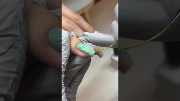 Spring Hard Gel Nail Set with Cat Eye Design 💅 | Full Nail Prep & Nail Art