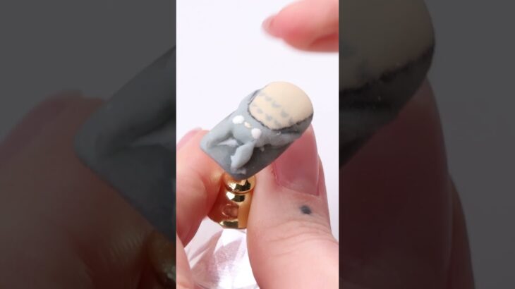 My Neighbour Totoro Inspired Nails☔💅🏼 | Not A Nail Tech