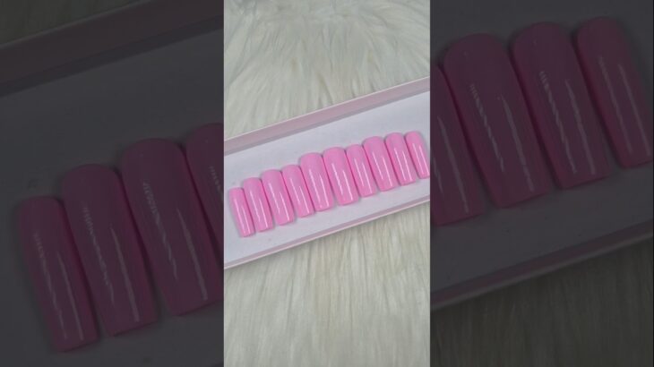 Introducing My First Solid Color Option For My Press On Nail Business! 🩷💅