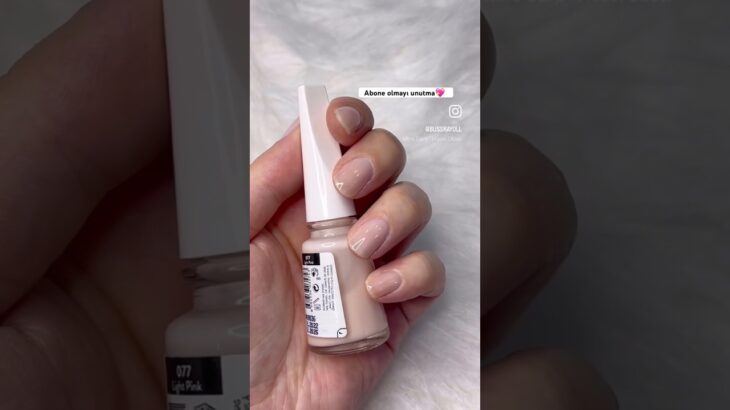 Oje Önerisi💖Jel gibi ama değil🤓#nails #naildesign #nailart #oje #shortvideo