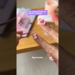 Letting Pinterest choose my nail design today ✨ So quick and easy with Gellae gel nail stickers and