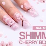 Shimmer Cherry Blossom 🌸💅🏼 | Nail Art How To