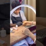 ❤️Client nail extension💅🏿#highlights #nailart #nails #gelnails #siliguri #nailartist #nailclass