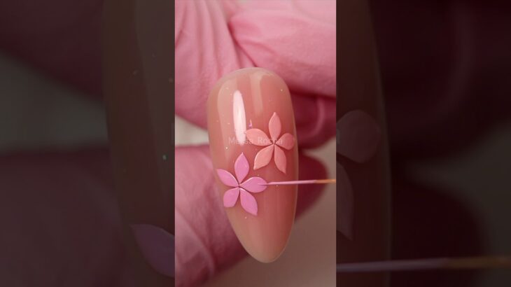 Uñas para Primavera con Flores 💅🏼✨ Nail Art