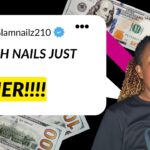 Airbrush French Nails Using Nail Stencils | Easy Salon Technique for Perfect French Tips