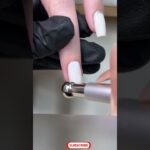 Apply gel polish nail simple at home #nailart