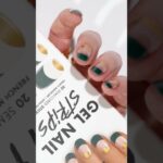 Green with Envy semi-cured gel strips