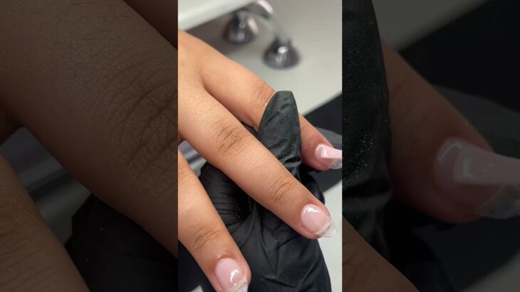 How to Shape Almond Gel-X Nails | Easy Tip Trick Every Nail Tech Should Know