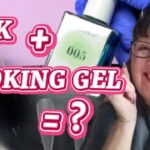 Nail Ink & Poking Gel = What?!! | Easy Abstract Nail Art Tutorial