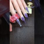 Poly gel nail idea