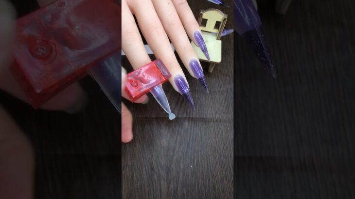 Poly gel nail idea
