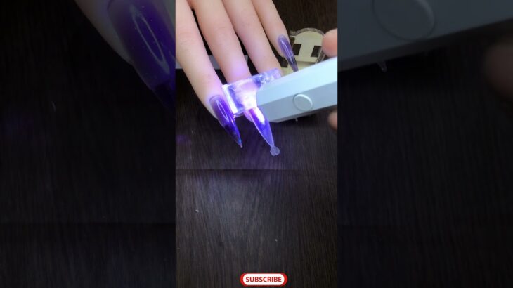 Poly gel nail idea