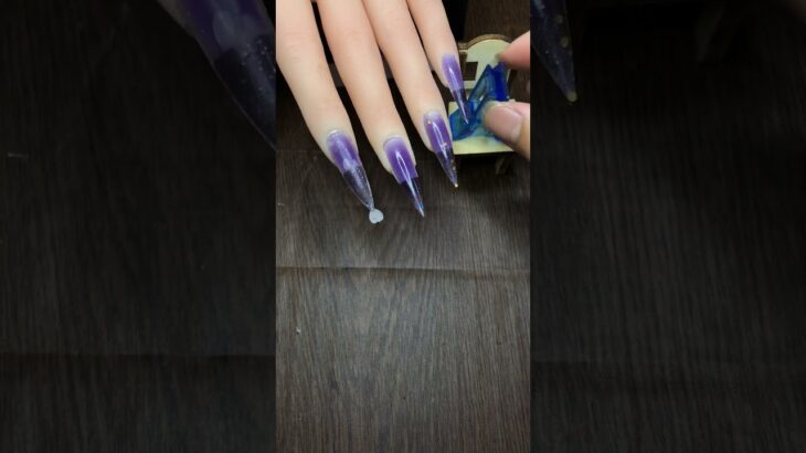 Poly gel nail idea