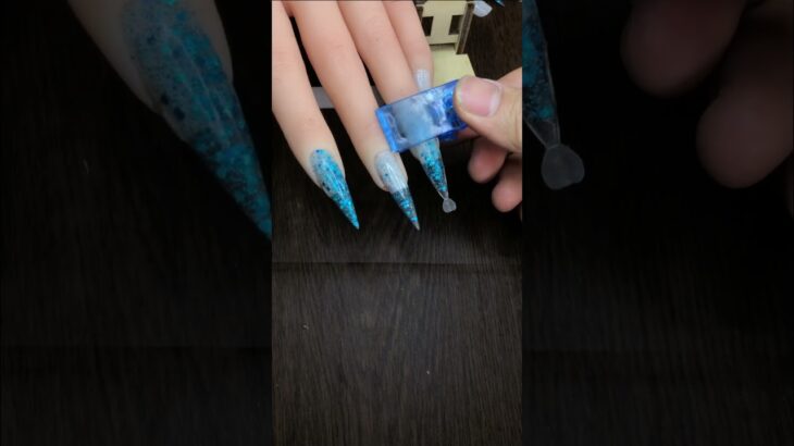 Poly gel nail idea