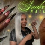 Sexy Stiletto Snake Nails +Sister Mail & Mini Nail Hauls! | Temu, Amazon & Enail Couture